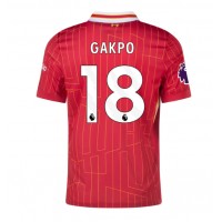 Camisa de time de futebol Liverpool Cody Gakpo #18 Replicas 1º Equipamento 2024-25 Manga Curta